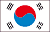 Flagge Südkorea